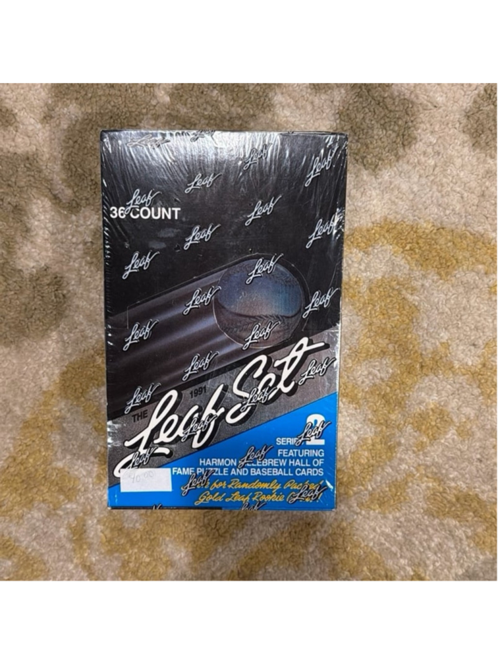 1991 Leaf Set Baseball Cards Series 2 Factory Sealed